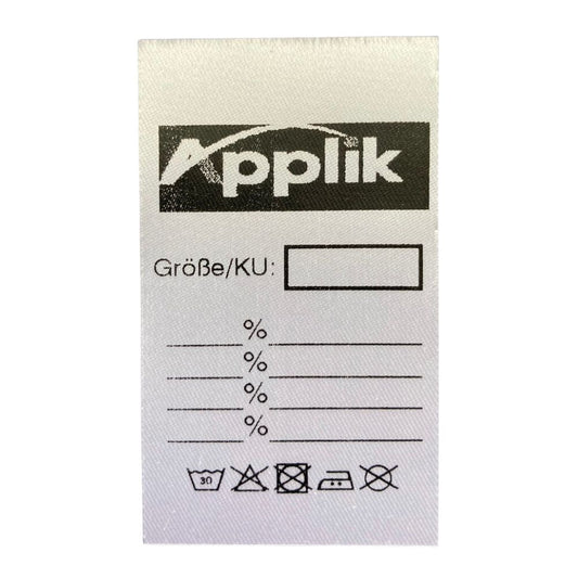 Logo Etiketten ohne Adresse – Anti Fray