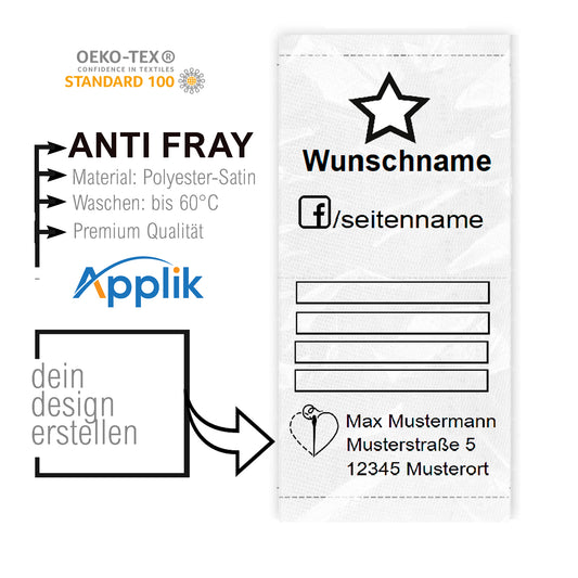 Gewerbe Etikett - Neu 2021